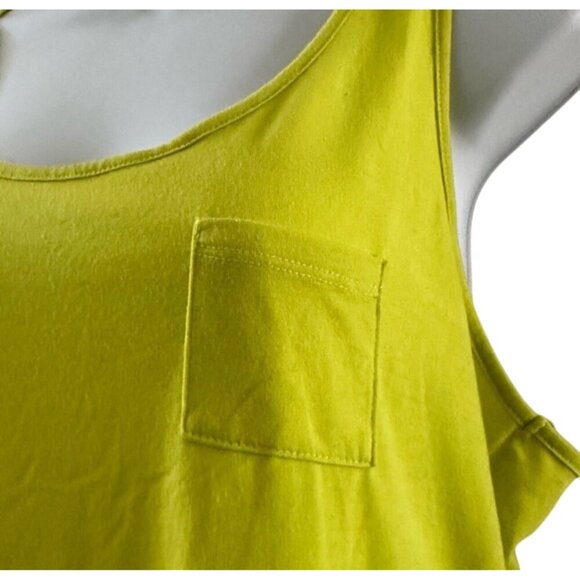 Rue21 Womens Lime Green Tank Top L Rayon/Spandex Made In Vietnam - Picture 9 of 9